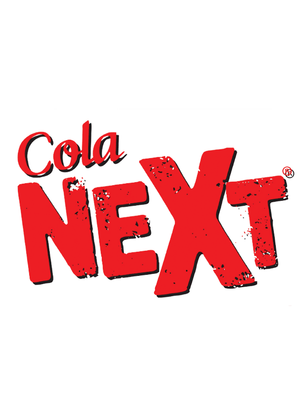 Cola Next Logo white png