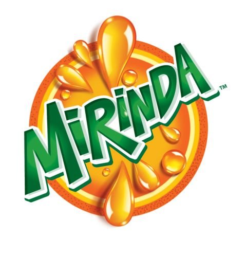 Mirinda Logo White